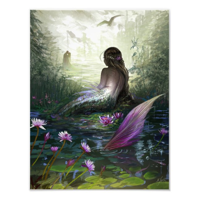 Little Mermaid Art Print (Front)