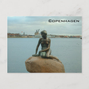 Little Mermaid - Copenhagen Postcard
