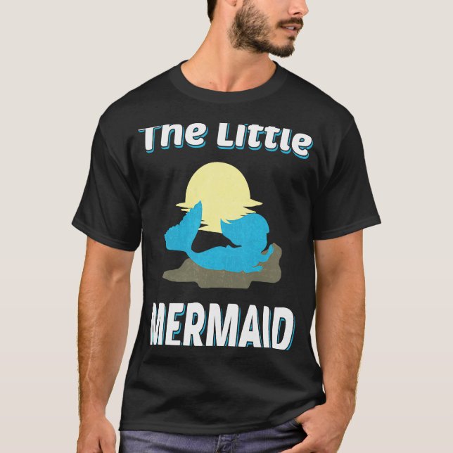 Little Mermaid Funny T-Shirt (Front)
