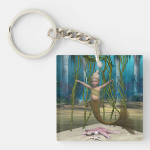 Little Mermaid Key Ring