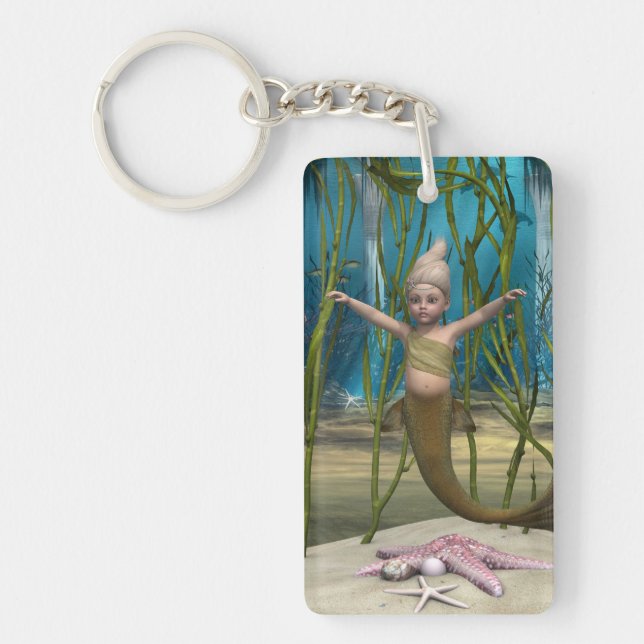 Little Mermaid Key Ring (Front)