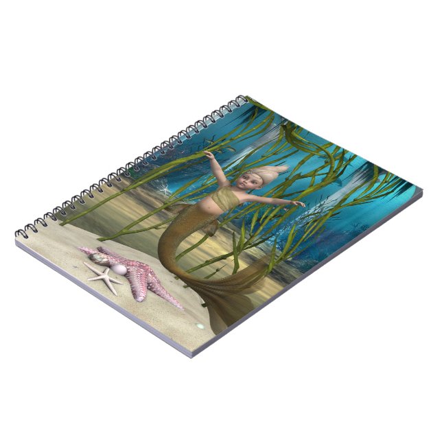 Little Mermaid Notebook (Left Side)