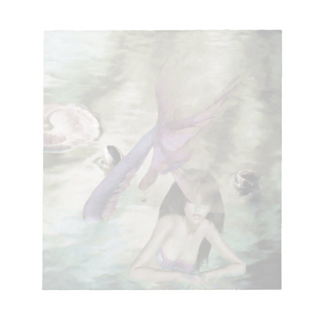 Little Mermaid Notepad (Front)