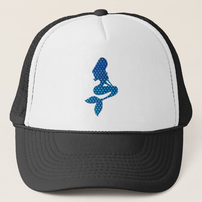 Little mermaid on a big hat (Front)