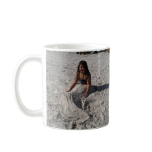 little mermaid on beach by bbillips