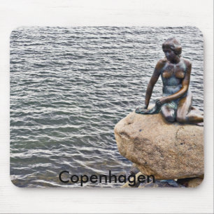 Little Mermaid Statue, Copenhagen Mouse Pad