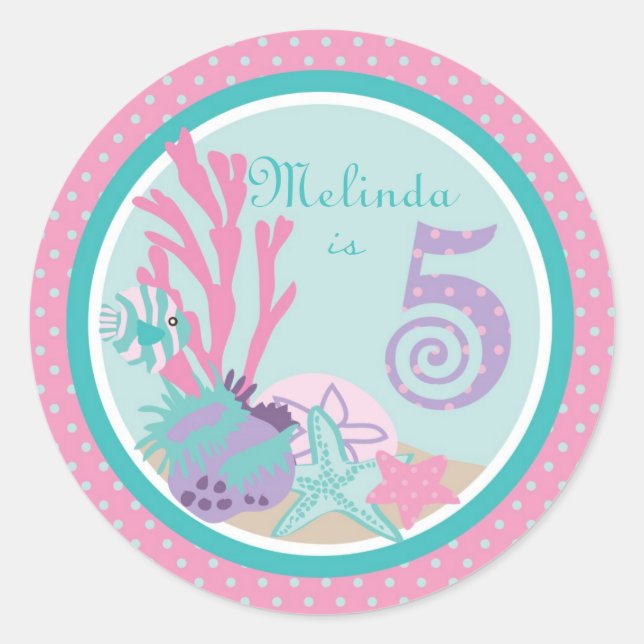 Little Mermaid Sticker 5 (Front)