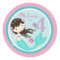 Little Mermaid Sticker Brunette 4B
