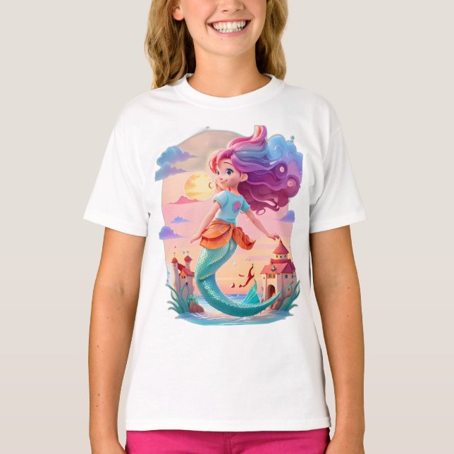 Little Mermaid T-shirt   (Front)
