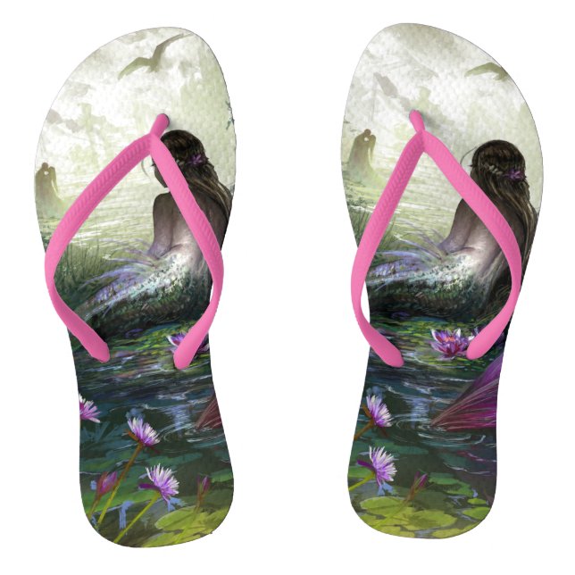 Little Mermaid Thongs (Footbed)