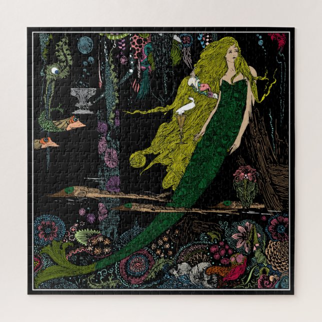 Little Mermaid Under the Sea Jigsaw Puzzle (Vertical)