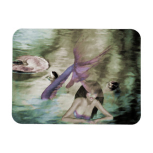 Little Mermaid Vinyl Magnet