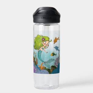 Little mermaid water bottle