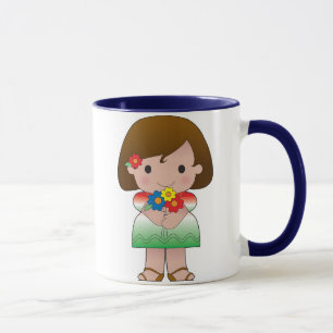 Little Mexican Girl Mug