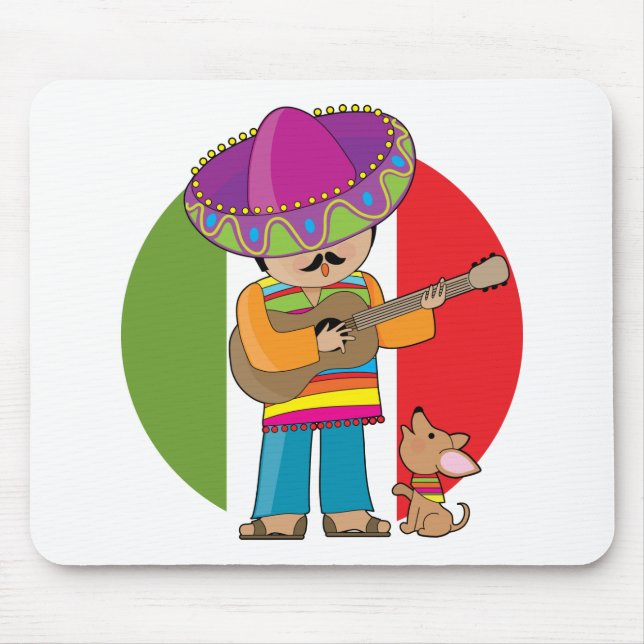 Little Mexico Mouse Pad (Front)