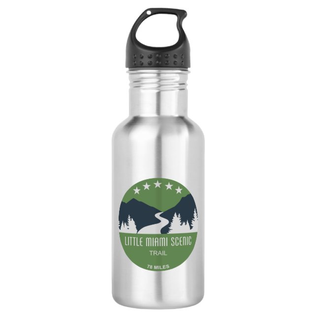 Little Miami Scenic Trail 532 Ml Water Bottle (Front)