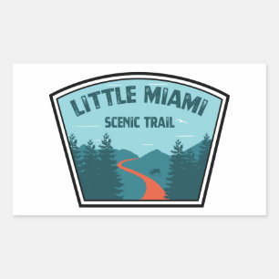 Little Miami Scenic Trail Rectangular Sticker