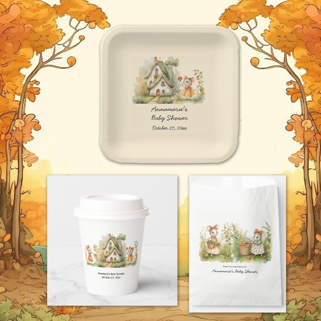 Little Mice Baby Shower |  Favour Bag (Creator Uploaded)