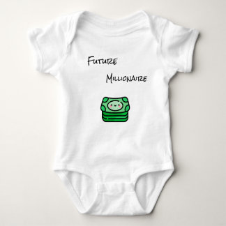 little Millionaire  Baby Bodysuit