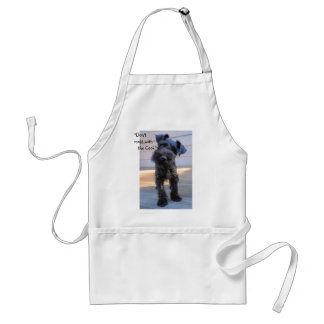 Little Miniature Schnauzer Puppy Apron