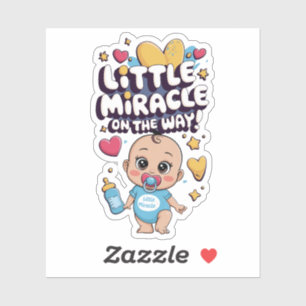 Little Miracle on the Way. Pregnancy Celebrate 