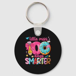 Little Miss 100 Days Smarter 100 Days Of School Do Key Ring