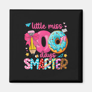 Little Miss 100 Days Smarter 100 Days Of School Do Magnet