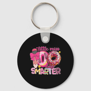 Little Miss 100 Days Smarter Leopard Pencil 100th Key Ring