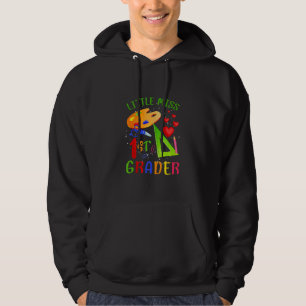 Little Miss 1st Grader Hello 1st Grade First Day O Hoodie