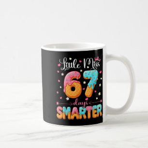 Little Miss 67 Days Smarter Kids Girls 67th Day Of Coffee Mug