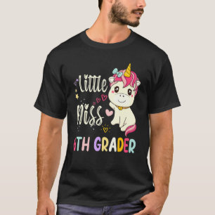 Little Miss 6th Grader First Day Of School Sixth G T-Shirt
