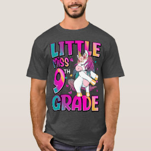 Little Miss 9th Grade Unicorn Back To School 9th G T-Shirt