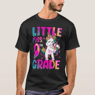 Little Miss 9th Grade Unicorn Back To School 9th G T-Shirt