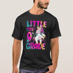 Little Miss 9th Grade Unicorn Back To School 9th G T-Shirt