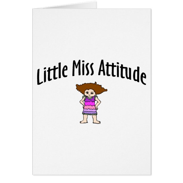Little Miss Attitude (Front)