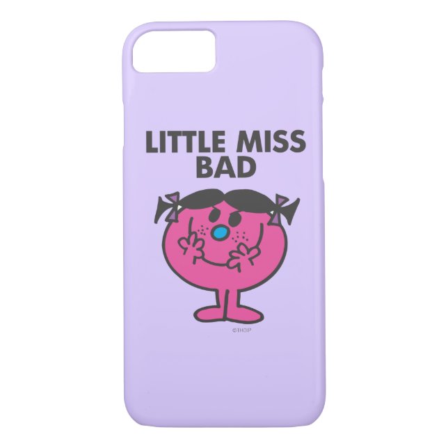 Little Miss Bad | Wicked Smile Case-Mate iPhone Case (Back)