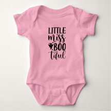 "Little Miss Bootiful" Halloween Typography 