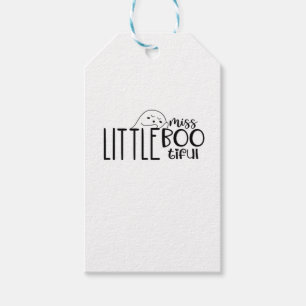 Little Miss Bootiful Retro Classic Gift Tags