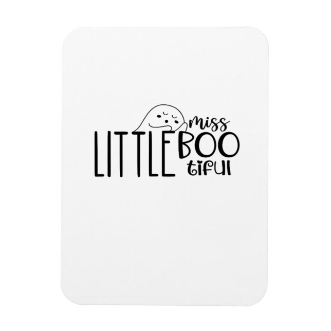 Little Miss Bootiful Retro Classic Magnet (Vertical)
