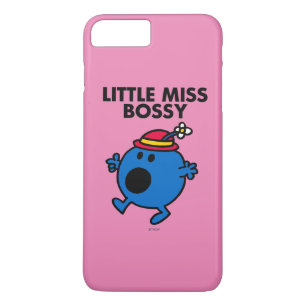 Little Miss Bossy   Black Lettering iPhone 8 Plus/7 Plus Case