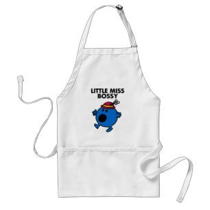 Little Miss Bossy   Black Lettering Standard Apron