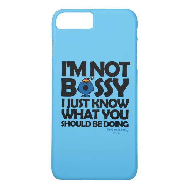 Little Miss Bossy Just Knows Case-Mate iPhone Case (Back)