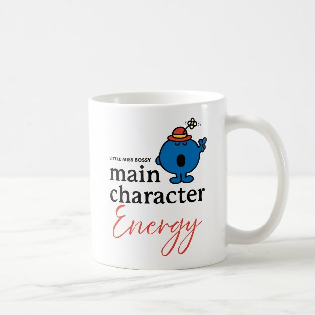 Little Miss Bossy Main Character Energy Coffee Mug (Right)