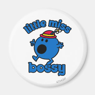 Little Miss Bossy On The Move Magnet