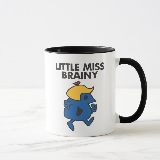 Little Miss Brainy On The Move Mug (Right)