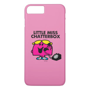 Little Miss Chatterbox & Black Telephone iPhone 8 Plus/7 Plus Case