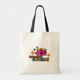 Little Miss Chatterbox & Colourful Stars Tote Bag