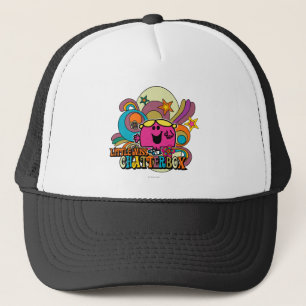 Little Miss Chatterbox & Colourful Swirls Trucker Hat