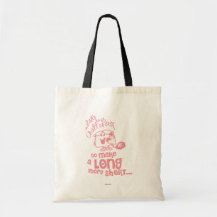Little Miss Chatterbox   Long Story Short Tote Bag