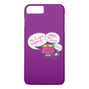 Little Miss Chatterbox & Telephone iPhone 8 Plus/7 Plus Case